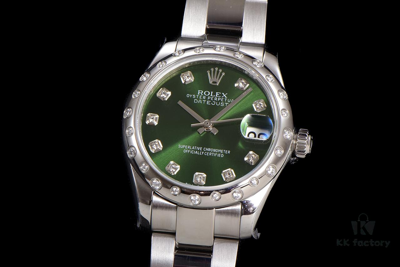 N2 Premium [Affordable Price] Oyster Perpetual Datejust 31 Series with Exclusive Classic Diamond Bezel