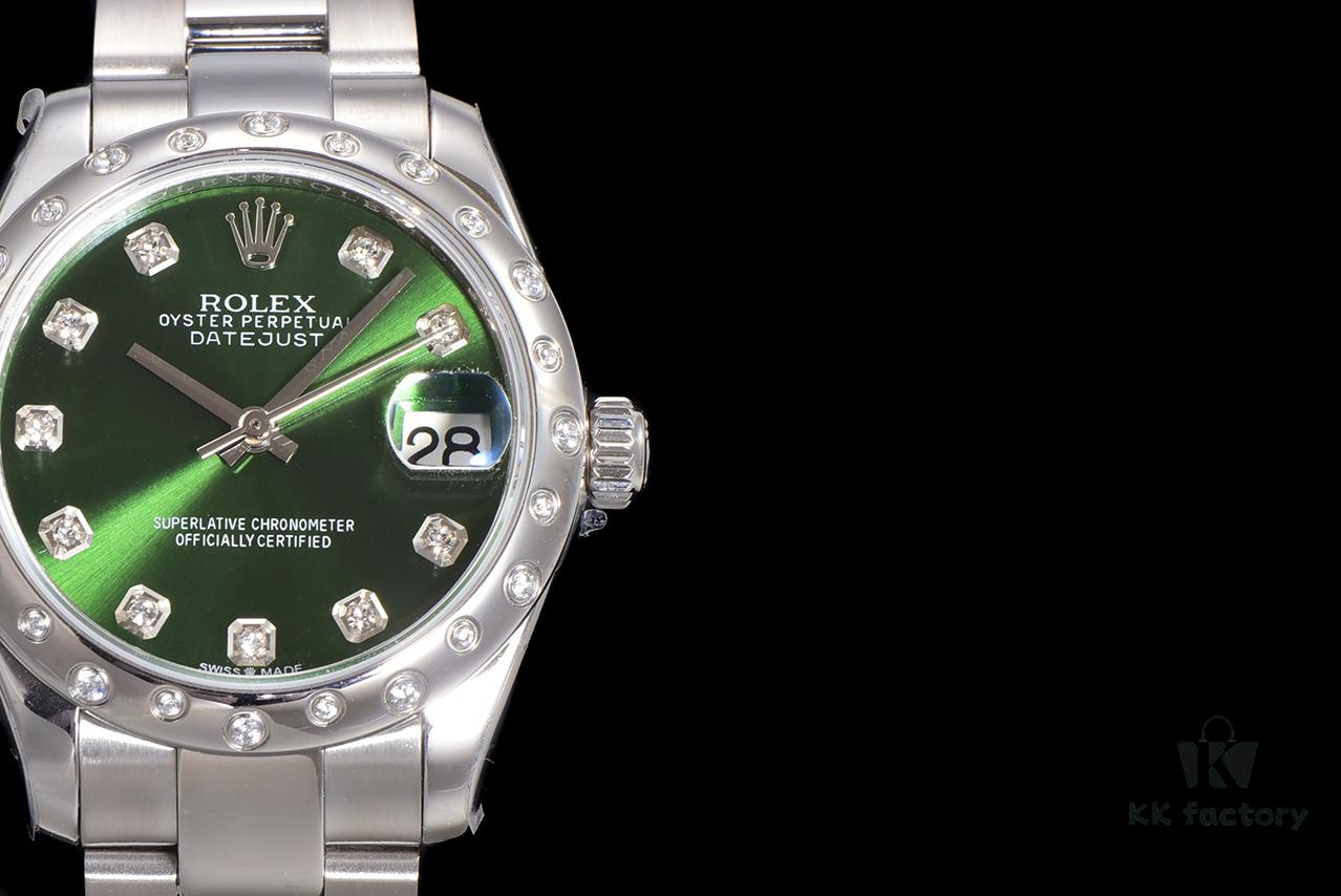 N2 Premium [Affordable Price] Oyster Perpetual Datejust 31 Series with Exclusive Classic Diamond Bezel