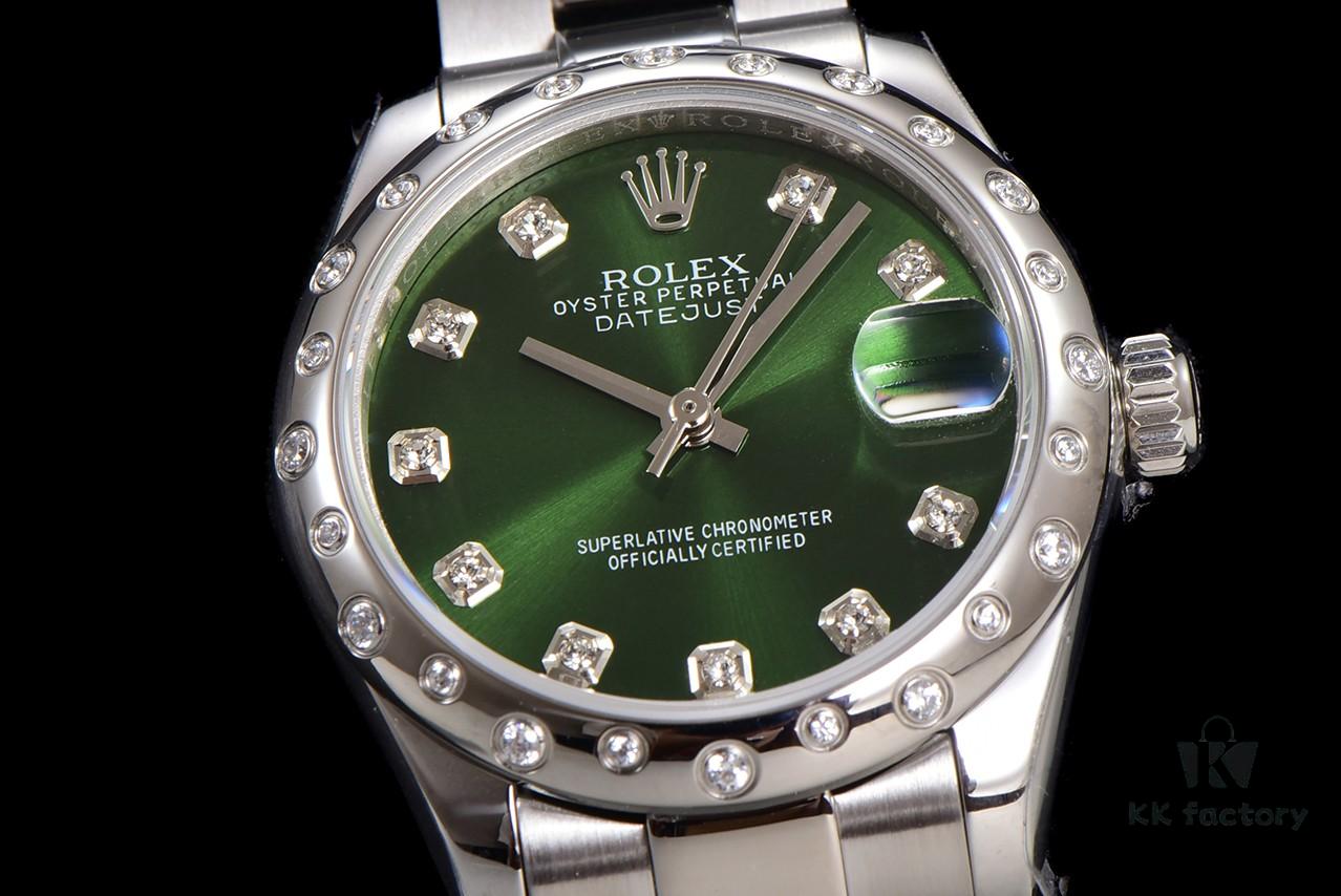 N2 Premium [Affordable Price] Oyster Perpetual Datejust 31 Series with Exclusive Classic Diamond Bezel