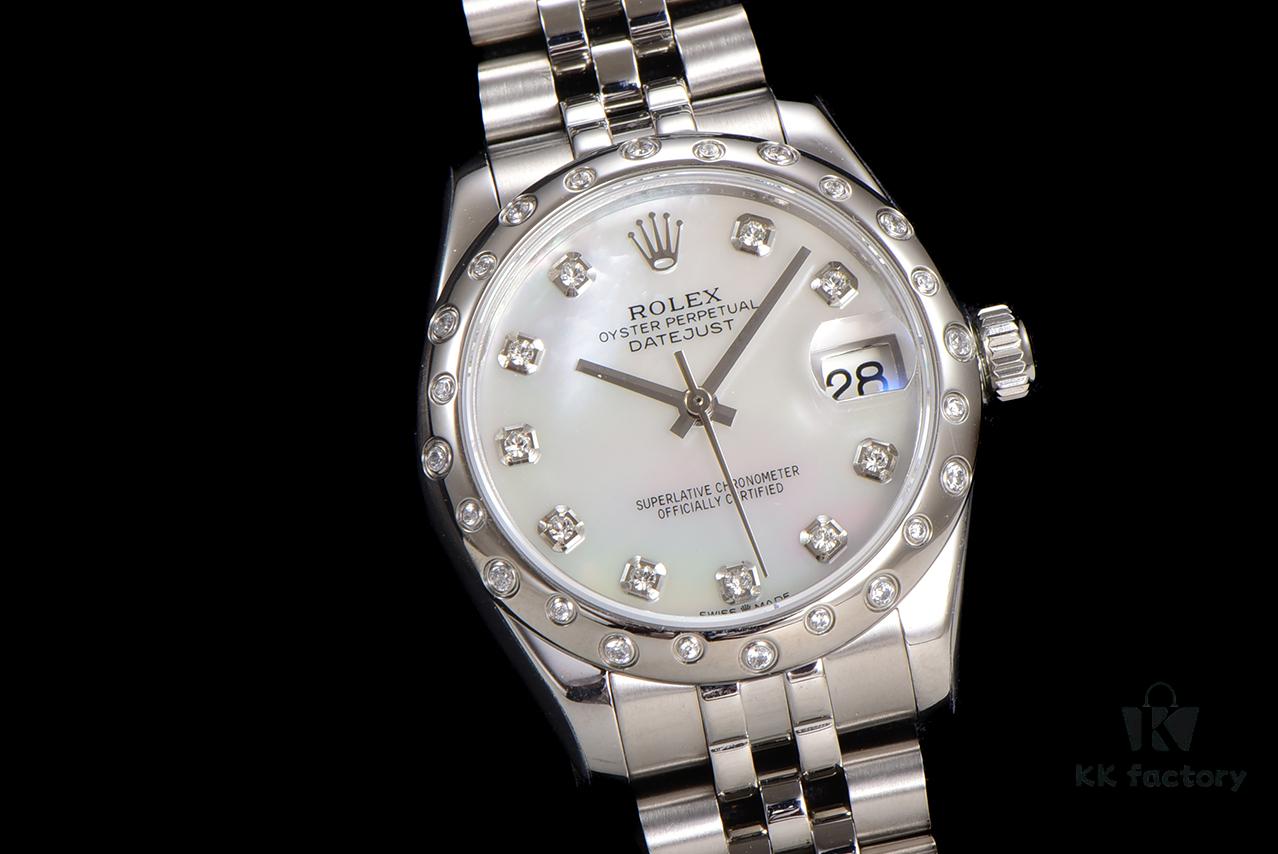 6931a78dccd8ab3d7af9bfae N2 Premium 【Affordable Price】Oyster Perpetual Datejust 31 Series with Exclusive Classic Full Diamond Bezel