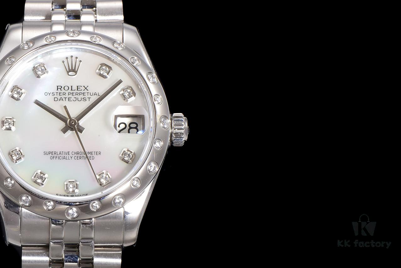 6931a78dccd8ab3d7af9bfb0 N2 Premium 【Affordable Price】Oyster Perpetual Datejust 31 Series with Exclusive Classic Full Diamond Bezel