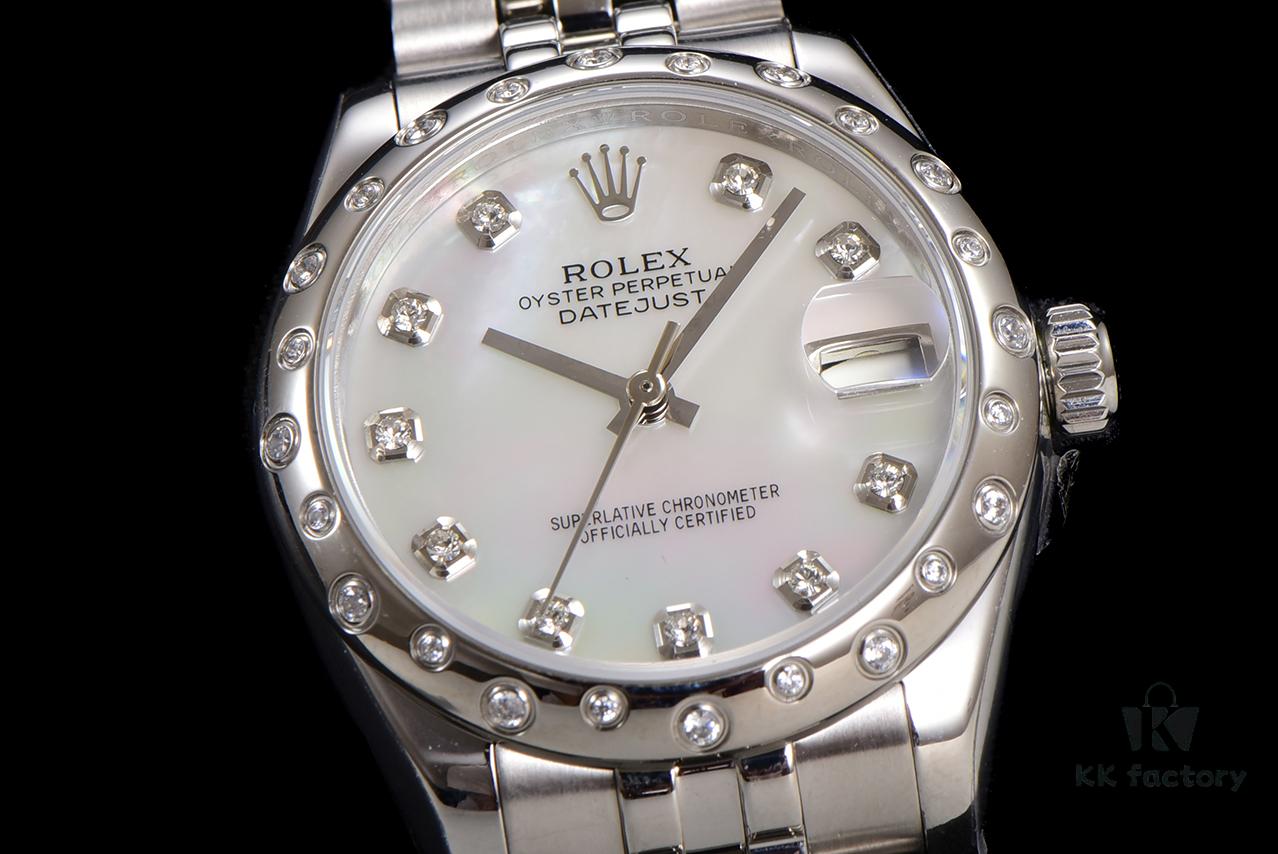 6931a78eccd8ab3d7af9bfb1 N2 Premium 【Affordable Price】Oyster Perpetual Datejust 31 Series with Exclusive Classic Full Diamond Bezel