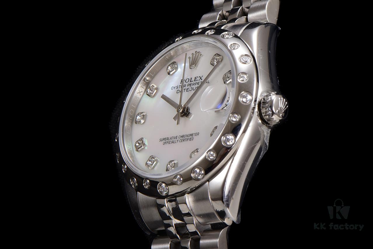 6931a78eccd8ab3d7af9bfb2 N2 Premium 【Affordable Price】Oyster Perpetual Datejust 31 Series with Exclusive Classic Full Diamond Bezel