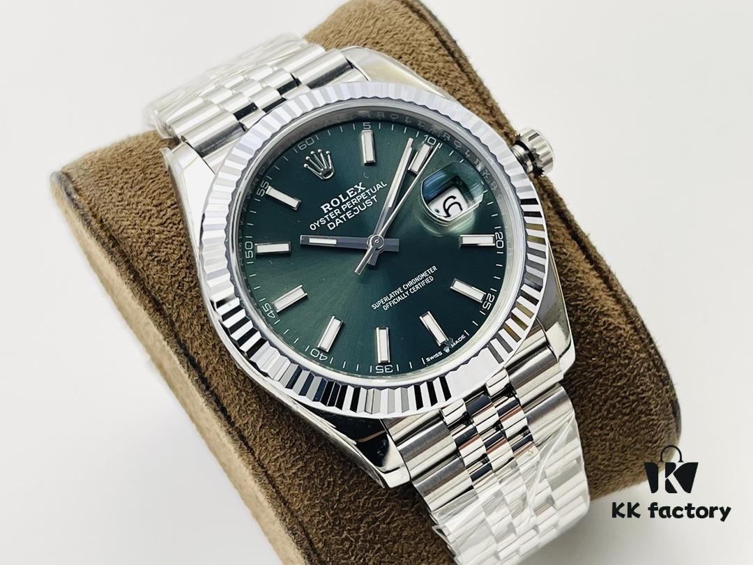 6931a795ccd8ab3d7af9bfb9 VS Latest Model 3235 Movement 41mm Datejust DJ - Grid Pattern Dial