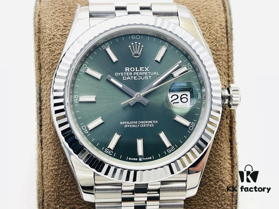 6931a796ccd8ab3d7af9bfbb VS Latest Model 3235 Movement 41mm Datejust DJ - Grid Pattern Dial