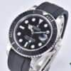6931a7a5ccd8ab3d7af9c0b7 Clean Factory Rolex Yacht-Master 42mm 226659 Platinum Model with 3235 Movement and Black Cerachrom Bezel with Special Texture