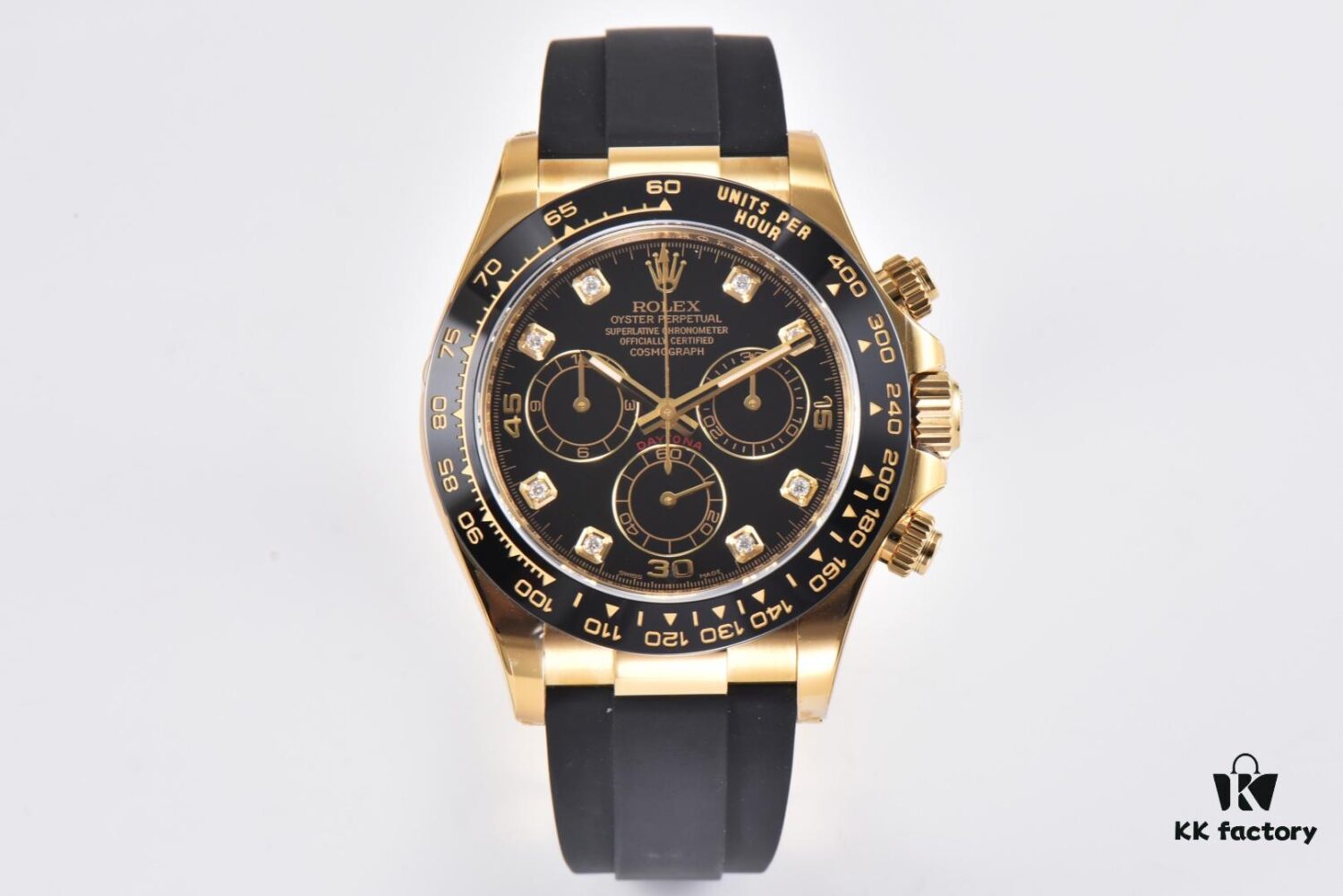 6931a7a5ccd8ab3d7af9c0bd C Factory Rolex Daytona 116519 White Gold Grey Meteorite Rubber Strap Edition