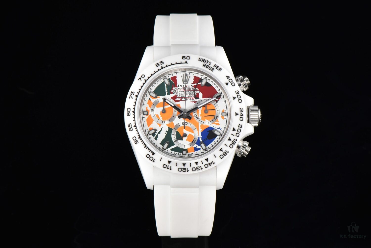 6931a7a8ccd8ab3d7af9c0ed CS Factory Rolex Picasso Ceramic Series Daytona Watch
