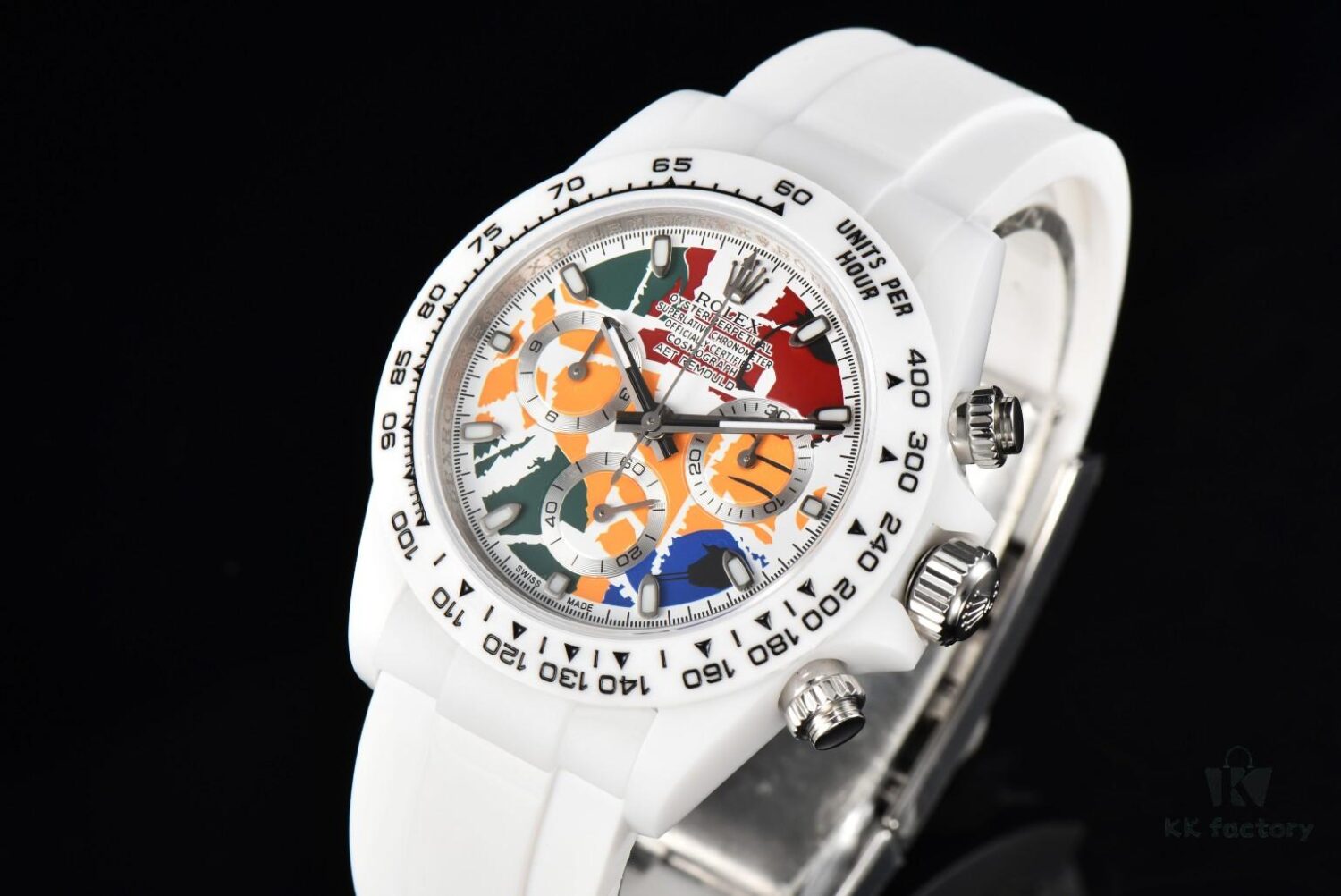 6931a7a8ccd8ab3d7af9c0ee CS Factory Rolex Picasso Ceramic Series Daytona Watch