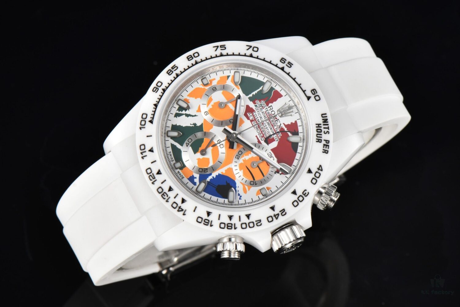 6931a7a8ccd8ab3d7af9c0ef CS Factory Rolex Picasso Ceramic Series Daytona Watch