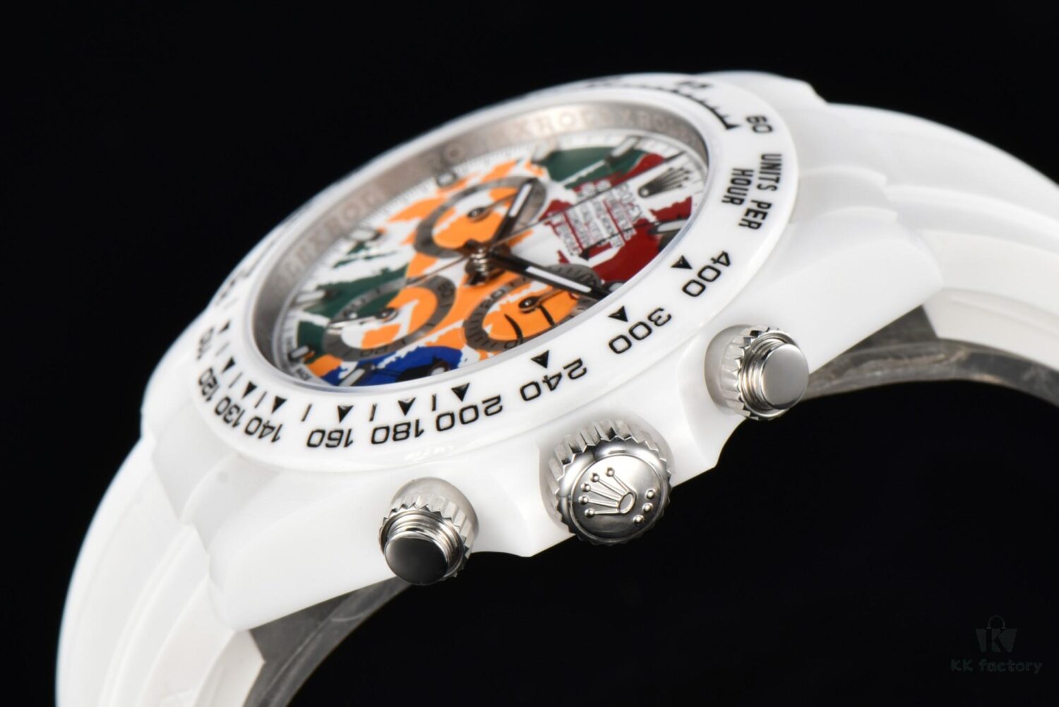 6931a7a8ccd8ab3d7af9c0f2 CS Factory Rolex Picasso Ceramic Series Daytona Watch