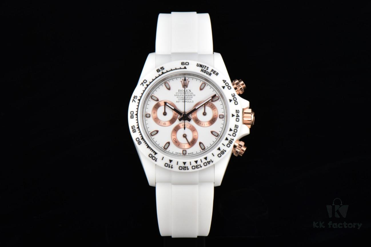 6931a7a9ccd8ab3d7af9c0ff CS Factory Rolex Picasso Ceramic Series Daytona Watch