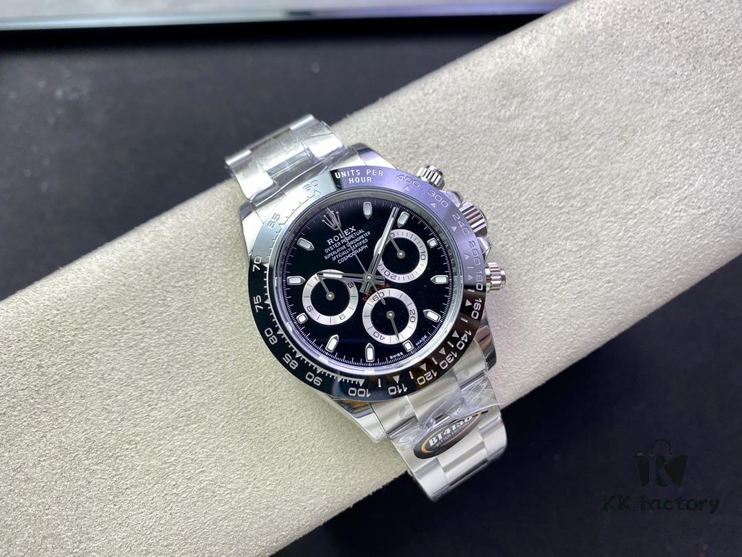 6931a7b3ccd8ab3d7af9c1a4 BT Factory (Better Factory) Daytona Configuration List: Model 116500, 40mm, 4130 Movement, Ceramic Bezel with Platinum Coating, Sapphire Crystal, 100m Waterproof