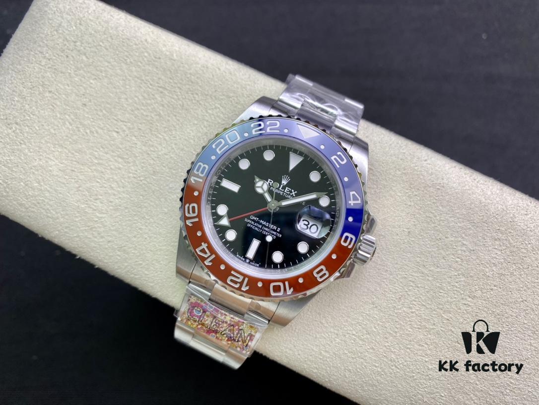 6931a7b4ccd8ab3d7af9c1b6 Heavyweight Clean Factory New Release C-Factory Rolex GMT-Master II Red and Blue Bezel 'Pepsi' Edition