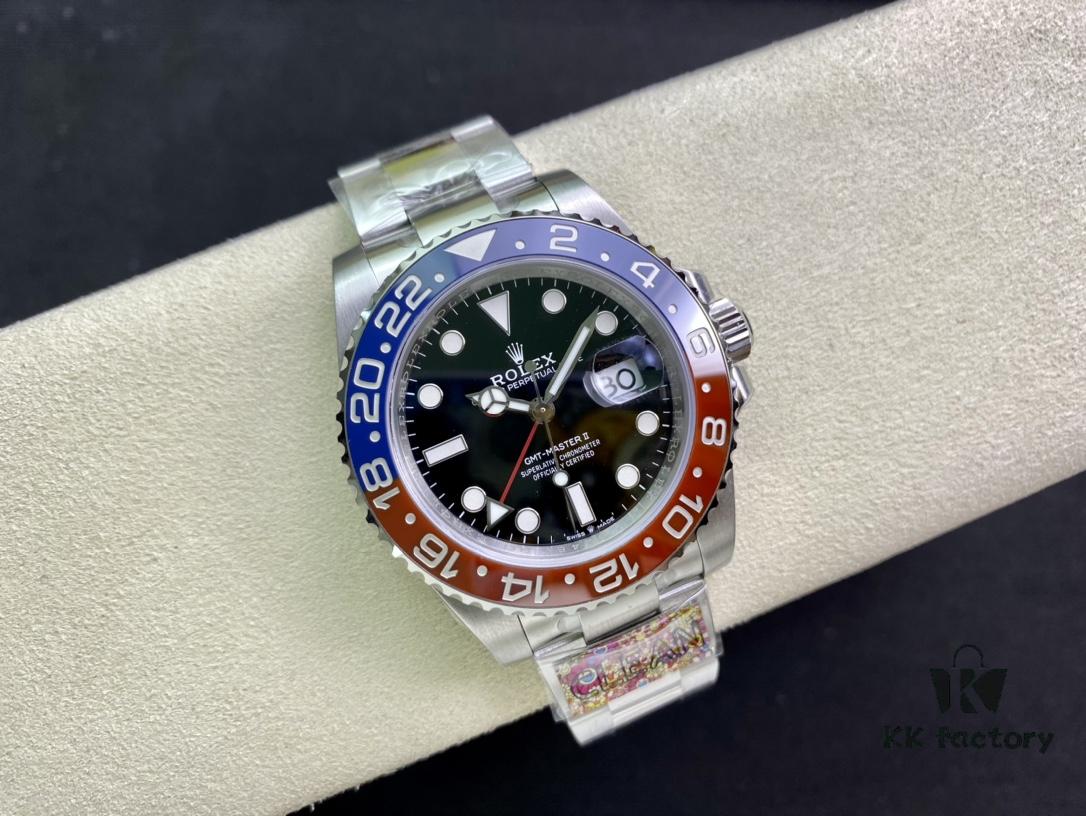 6931a7b4ccd8ab3d7af9c1b7 Heavyweight Clean Factory New Release C-Factory Rolex GMT-Master II Red and Blue Bezel 'Pepsi' Edition