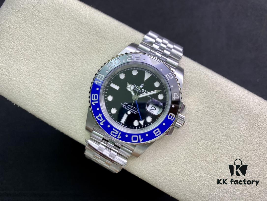 6931a7b5ccd8ab3d7af9c1c8 Heavyweight New Release from Clean Factory: C Factory Rolex GMT-Master II with Black and Blue Bezel, Crown at 6 o'clock Position, Known as Batman