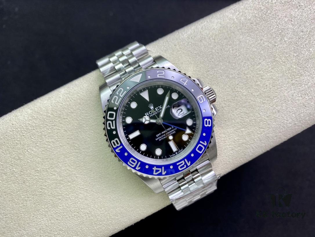 6931a7b5ccd8ab3d7af9c1c9 Heavyweight New Release from Clean Factory: C Factory Rolex GMT-Master II with Black and Blue Bezel, Crown at 6 o'clock Position, Known as Batman