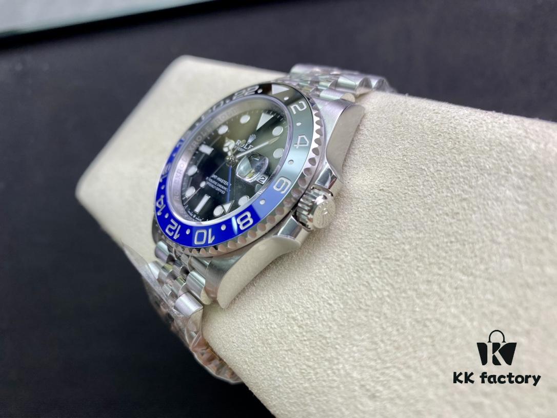 6931a7b5ccd8ab3d7af9c1cb Heavyweight New Release from Clean Factory: C Factory Rolex GMT-Master II with Black and Blue Bezel, Crown at 6 o'clock Position, Known as Batman