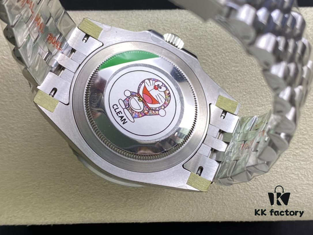6931a7b5ccd8ab3d7af9c1cc Heavyweight New Release from Clean Factory: C Factory Rolex GMT-Master II with Black and Blue Bezel, Crown at 6 o'clock Position, Known as Batman