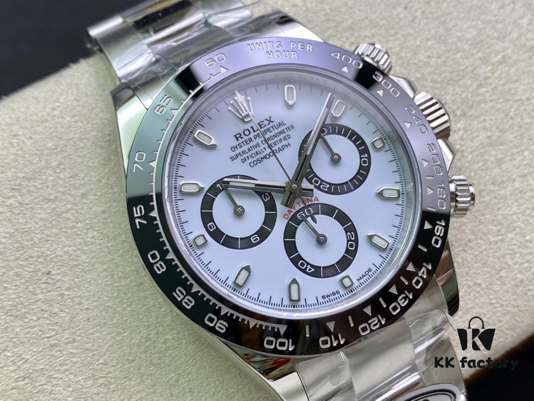 6931a7b5ccd8ab3d7af9c1cf Clean Factory Rolex Daytona with 904L Steel, 4130 Movement, AR Coated Sapphire Crystal and Authentic White Dial