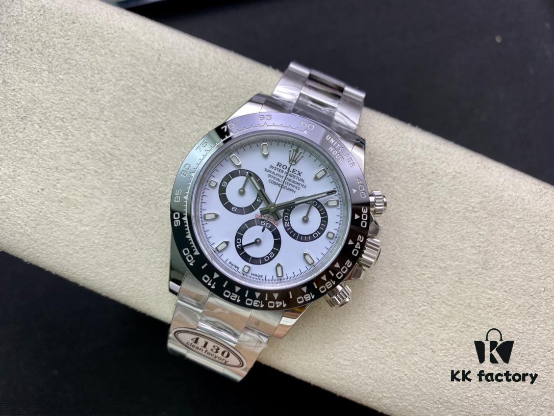 6931a7b5ccd8ab3d7af9c1d1 Clean Factory Rolex Daytona with 904L Steel, 4130 Movement, AR Coated Sapphire Crystal and Authentic White Dial