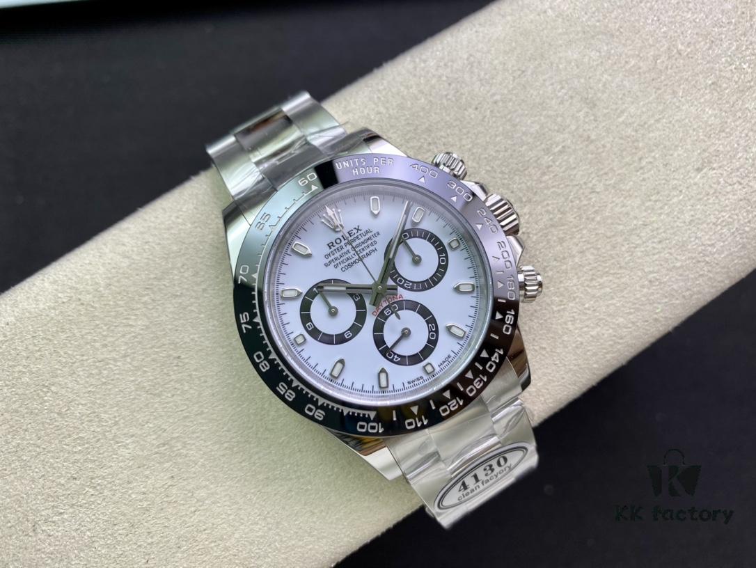 6931a7b5ccd8ab3d7af9c1d2 Clean Factory Rolex Daytona with 904L Steel, 4130 Movement, AR Coated Sapphire Crystal and Authentic White Dial