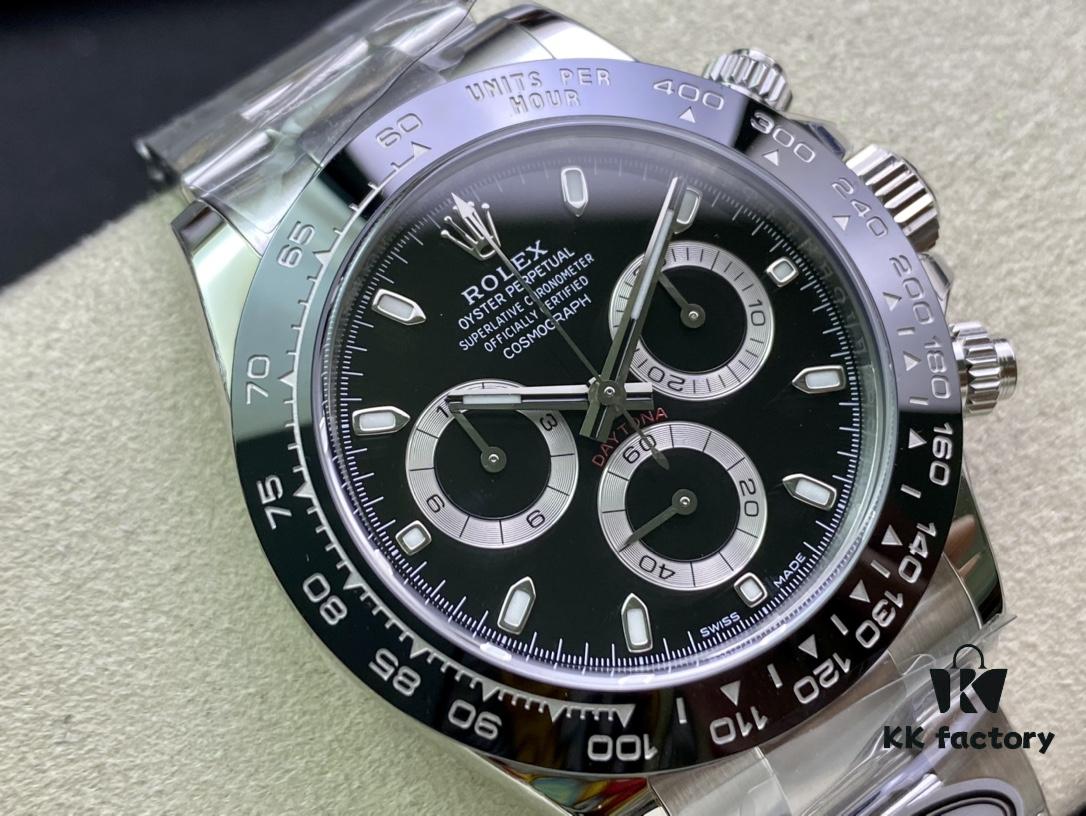 6931a7b6ccd8ab3d7af9c1d8 Clean Factory C-Factory Rolex Daytona, 904L Steel, Caliber 4130 Movement, AR Coated Bracelet, Pure White Dial, Clean Ceramic Bezel