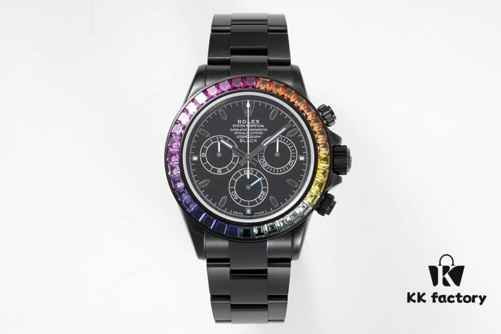 6931a7b8ccd8ab3d7af9c1f2 NOOB Masterpiece Modification: Blaken Blackened Daytona with N-Factory 4130 Movement