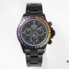 6931a7b8ccd8ab3d7af9c1f2 NOOB Masterpiece Modification: Blaken Blackened Daytona with N-Factory 4130 Movement