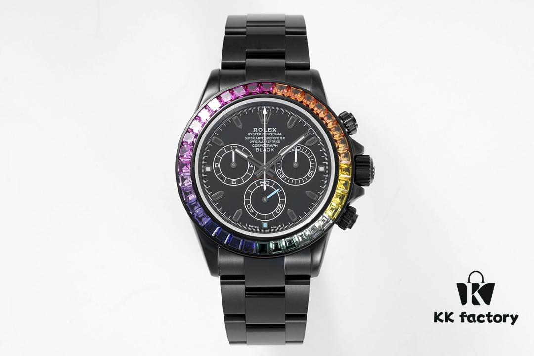 6931a7b8ccd8ab3d7af9c1f2 NOOB Masterpiece Modification: Blaken Blackened Daytona with N-Factory 4130 Movement