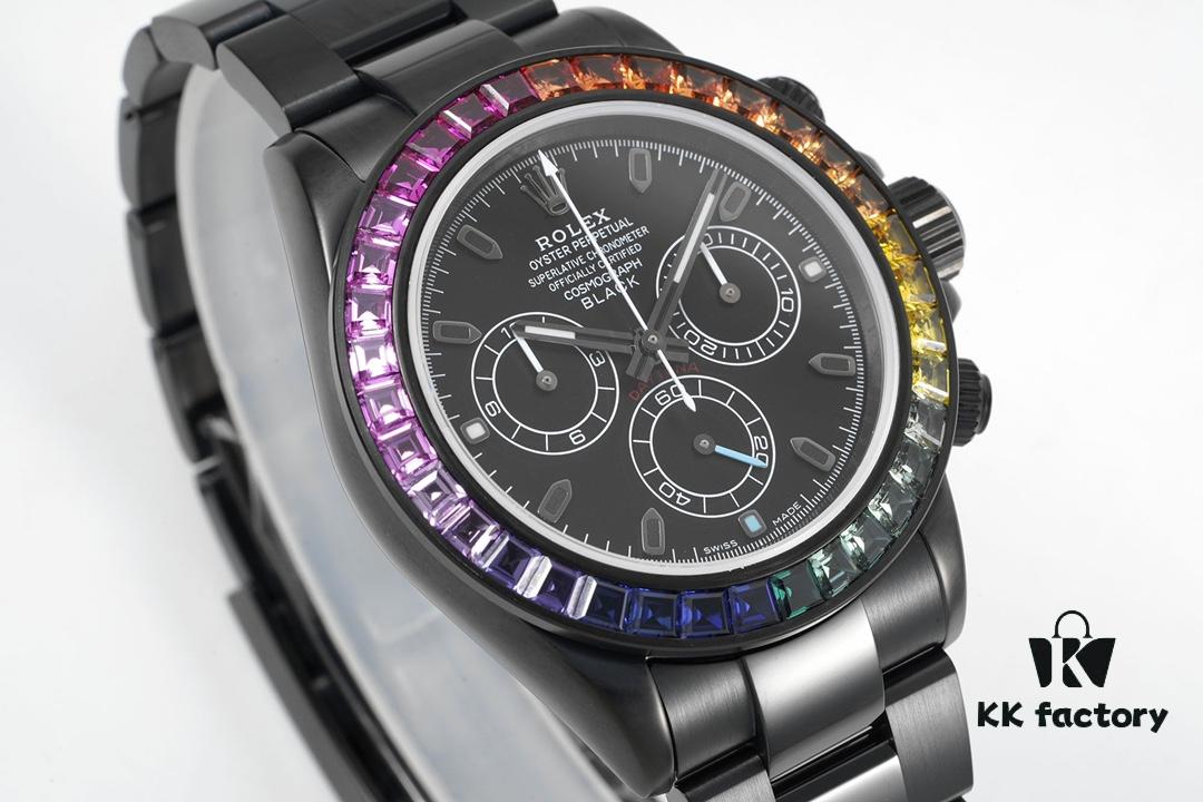 6931a7b8ccd8ab3d7af9c1f3 NOOB Masterpiece Modification: Blaken Blackened Daytona with N-Factory 4130 Movement