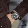6931a7c9ccd8ab3d7af9c2fc AI Factory Masterpiece: The World's First Bronze Spitfire Jet Fighter Watch with Fiery Impact, Olive Green Dial