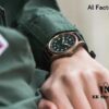 6931a7c9ccd8ab3d7af9c2fd AI Factory Masterpiece: The World's First Bronze Spitfire Jet Fighter Watch with Fiery Impact, Olive Green Dial