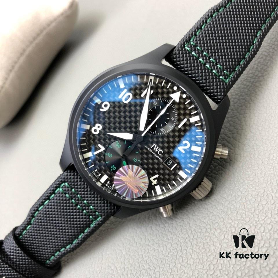 6931a7cdccd8ab3d7af9c345 YL's Latest Masterpiece - Market's Highest Version, Authentic Replica IWC Pilot's Series Watch — TOP GUN Naval Aviator Chronograph, Model IW389001