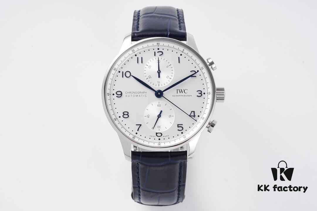 IWC Portuguese Series IW371615 Watch (2019 Major Redesign Portuguese Chronograph)