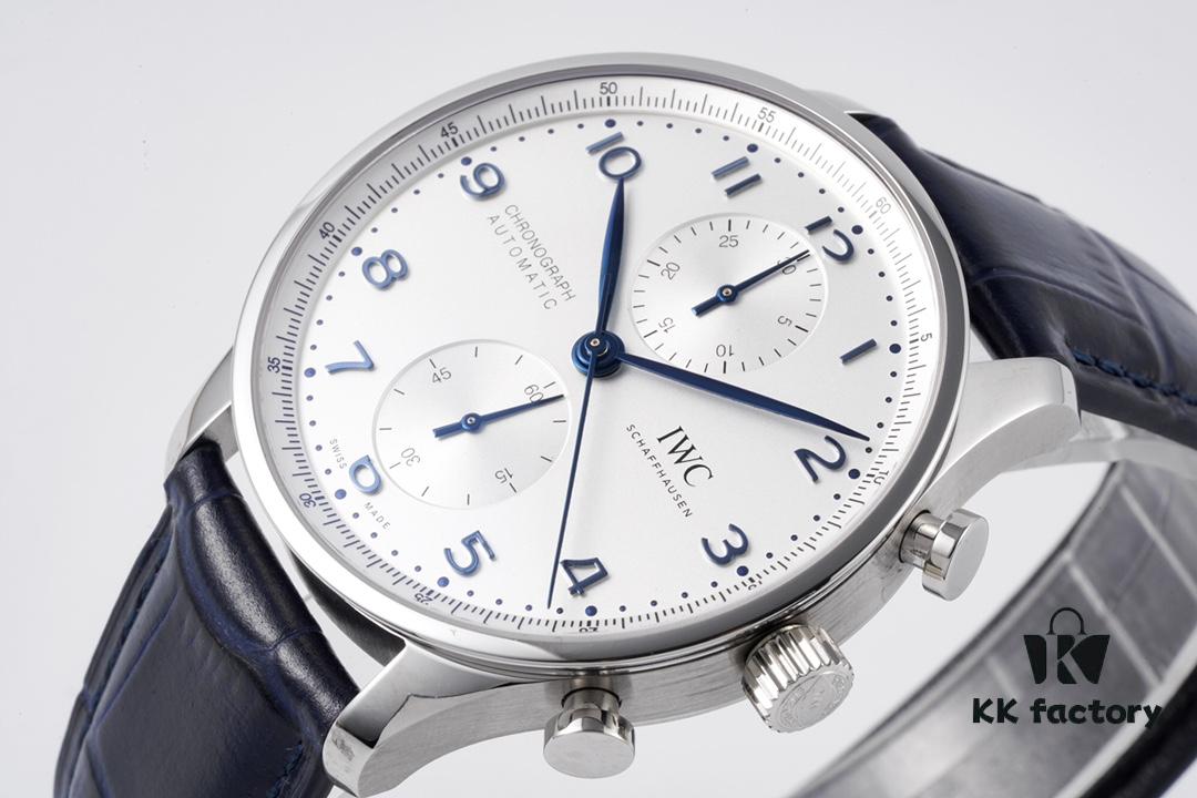 IWC Portuguese Series IW371615 Watch (2019 Major Redesign Portuguese Chronograph)