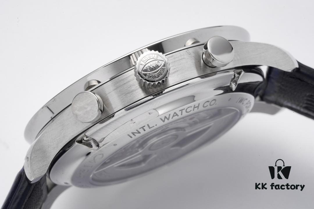 IWC Portuguese Series IW371615 Watch (2019 Major Redesign Portuguese Chronograph)