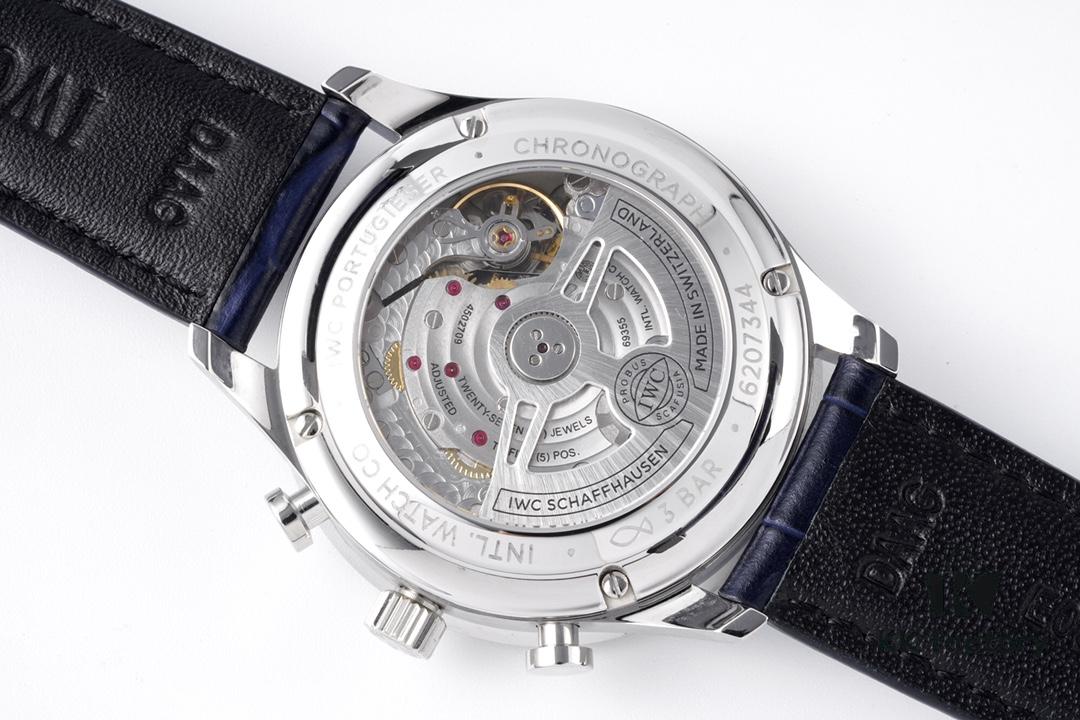 IWC Portuguese Series IW371615 Watch (2019 Major Redesign Portuguese Chronograph)