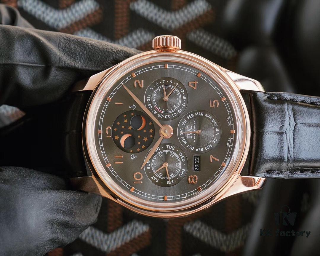 6931a7d0ccd8ab3d7af9c372 V9 IWC Portuguese Series Perpetual Calendar Watch - Replica's First 52610 Movement Upgrade