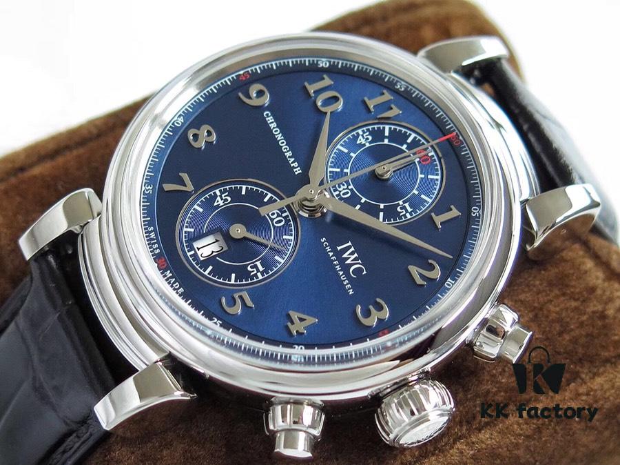 6931a7d2ccd8ab3d7af9c39f ZF Innovation: Elegant Blue, True Character - IWC Portugieser Chronograph IW393402 Replica