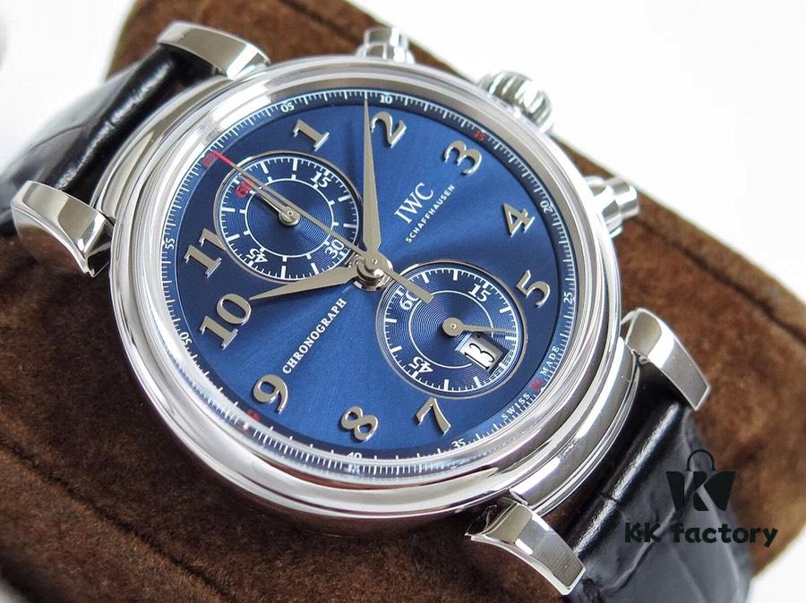 6931a7d2ccd8ab3d7af9c3a0 ZF Innovation: Elegant Blue, True Character - IWC Portugieser Chronograph IW393402 Replica
