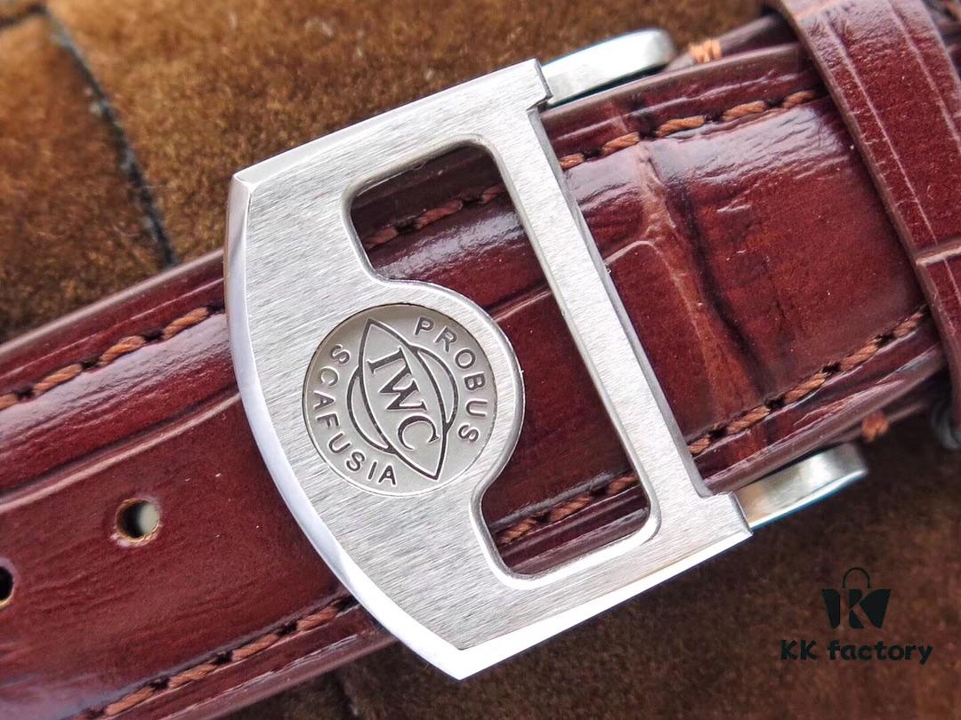 6931a7d3ccd8ab3d7af9c3ae Z.F. Production. Latest Movement, IWC Portuguese Series 7-Day Automatic Mechanical Watch with Small Seconds, Power Reserve Indicator, Sapphire Crystal, Leather Strap, 42mm