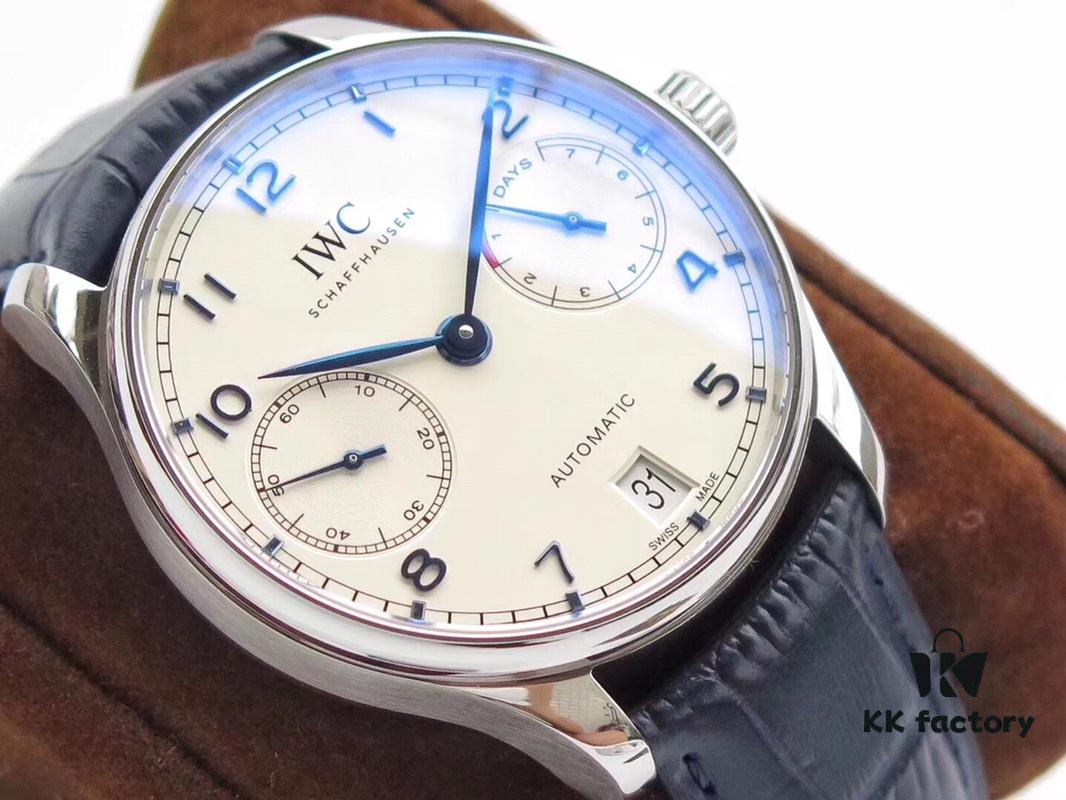 6931a7d4ccd8ab3d7af9c3c4 Arrival ZF Production. Latest Movement, IWC Portuguese Series 7-Day Automatic Mechanical Watch with Independent Small Seconds, Genuine Power Reserve Indicator, Sapphire Crystal, 42mm Leather Strap