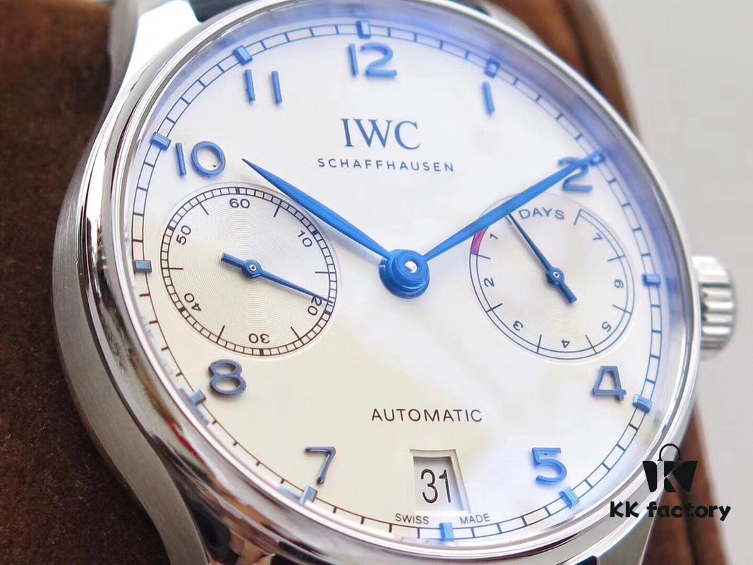 6931a7d5ccd8ab3d7af9c3c5 Arrival ZF Production. Latest Movement, IWC Portuguese Series 7-Day Automatic Mechanical Watch with Independent Small Seconds, Genuine Power Reserve Indicator, Sapphire Crystal, 42mm Leather Strap