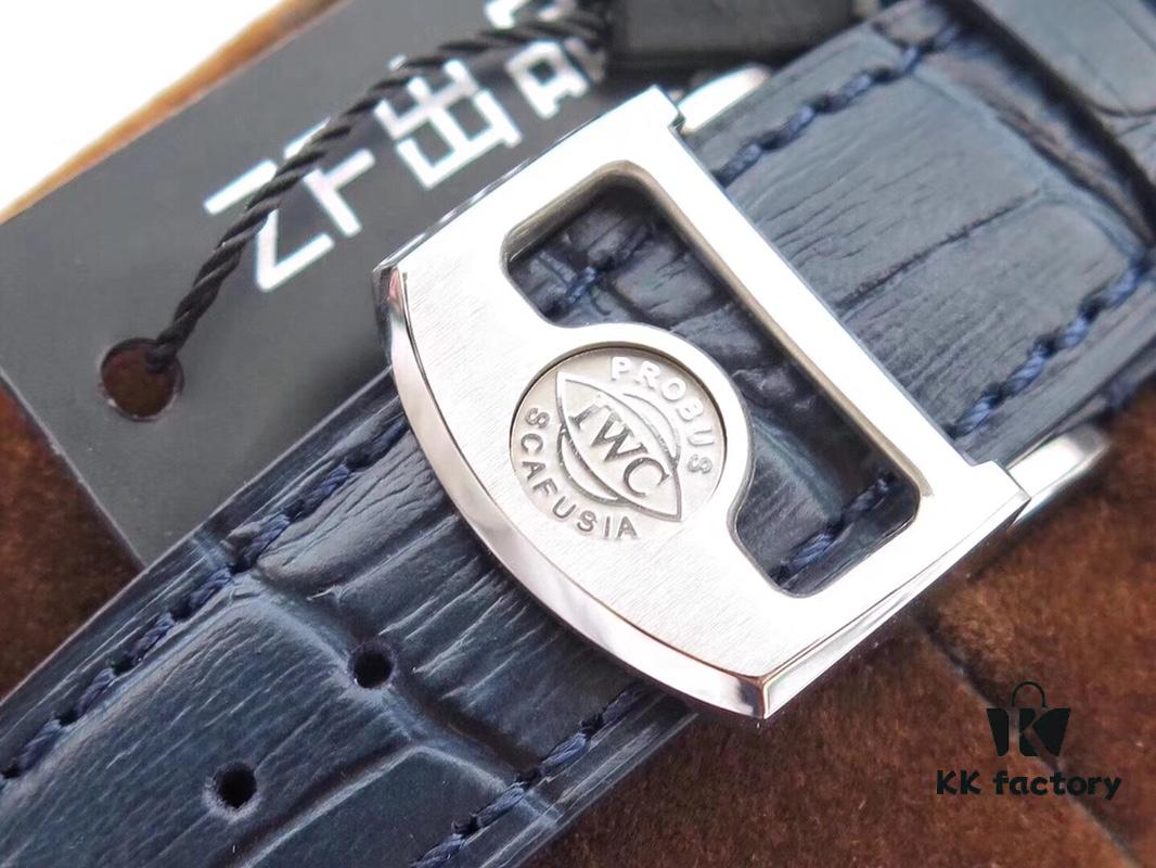 6931a7d5ccd8ab3d7af9c3c9 Arrival ZF Production. Latest Movement, IWC Portuguese Series 7-Day Automatic Mechanical Watch with Independent Small Seconds, Genuine Power Reserve Indicator, Sapphire Crystal, 42mm Leather Strap