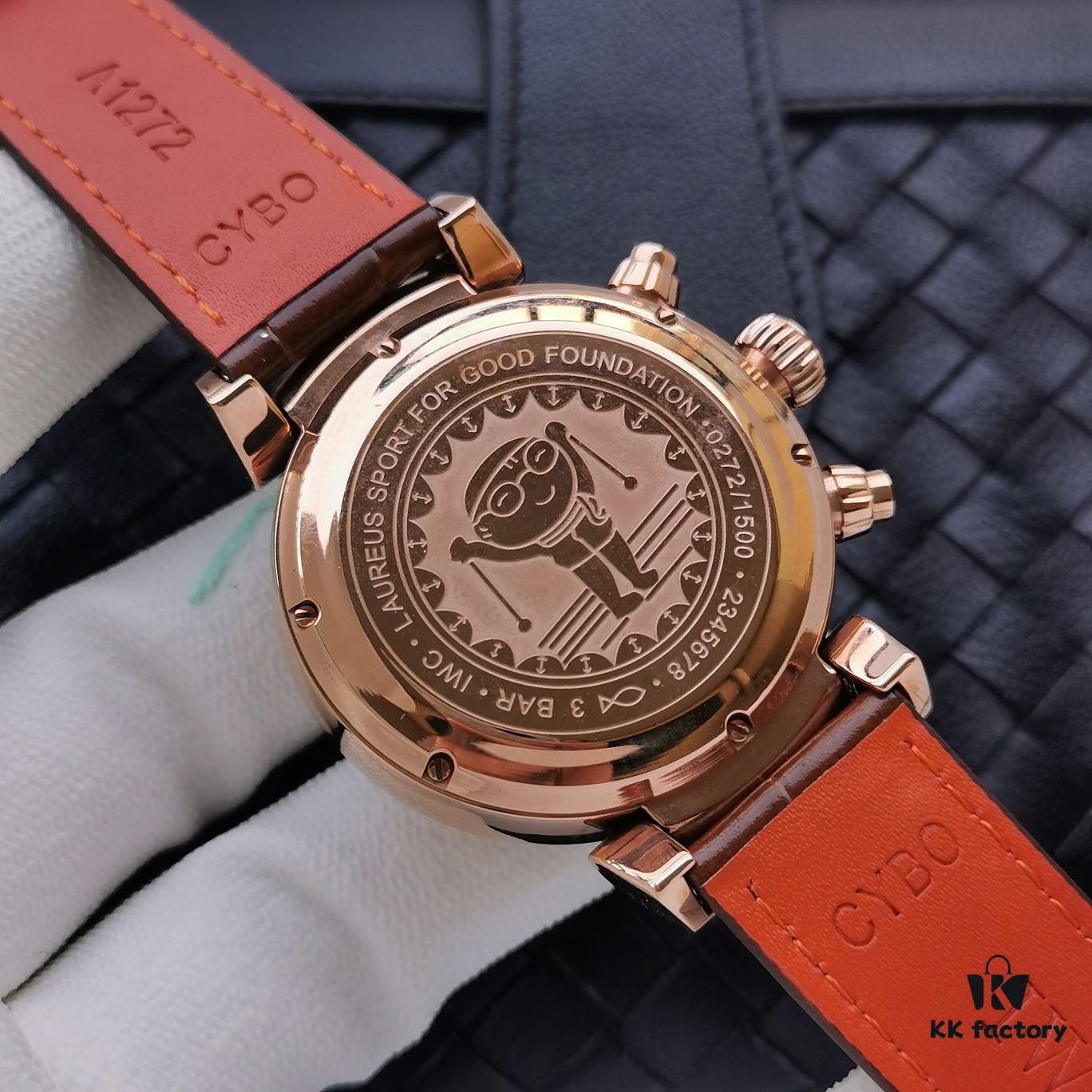 6931a7d6ccd8ab3d7af9c3d9 New IWC Schaffhausen Laureus Sport For Good Foundation Limited Edition Watch