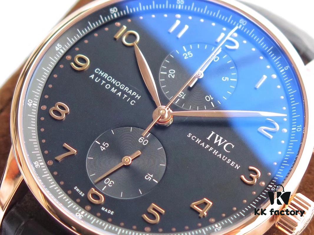 6931a7d6ccd8ab3d7af9c3e1 ZF Edition IWC Portuguese Chronograph Ultra-Thin Upgraded Version! Perfect Match to Genuine in Case Thickness, Best Version on Market! 40.9×12.3mm, Refurbished A79350 Automatic Mechanical Chronograph Movement, 316 Stainless Steel Case, Sapphire Crystal, Calfskin Strap, Original Folding Clasp