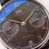 6931a7d7ccd8ab3d7af9c3f1 AZ Product IWC Portuguese Series 7-Day Automatic V5 Version with CAL.51011 Self-Winding Mechanical Movement Independent Small Seconds True Power Reserve Indicator Sapphire Crystal Leather Strap