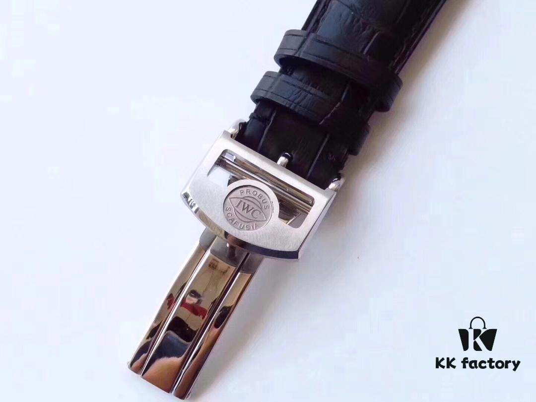 6931a7d8ccd8ab3d7af9c3f4 AZ Product IWC Portuguese Series 7-Day Automatic V5 Version with CAL.51011 Self-Winding Mechanical Movement Independent Small Seconds True Power Reserve Indicator Sapphire Crystal Leather Strap