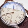 6931a7d9ccd8ab3d7af9c40c Arrival ZF Production. Latest Movement, IWC Portuguese Series 7-Day Automatic Mechanical Movement with Independent Small Seconds, Genuine Power Reserve Indicator, Sapphire Crystal, 42mm Leather Strap